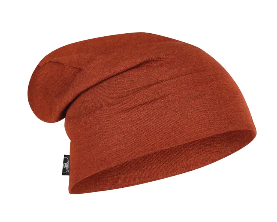 Buff MERINO Heavyweight Beanie Solid Sienna