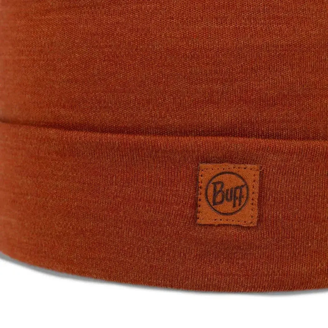 Buff Merino Heavyweight Beanie Solid