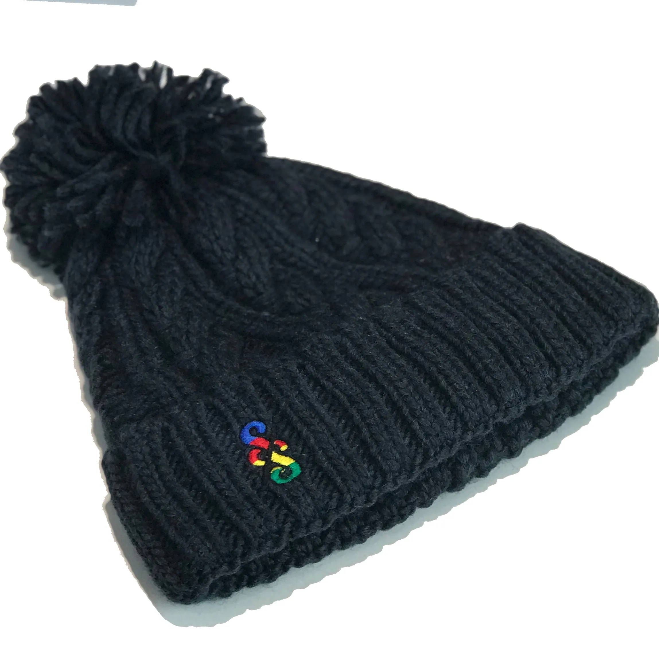 Cable Knit Melange Beanie - nod to the UCI World Tour