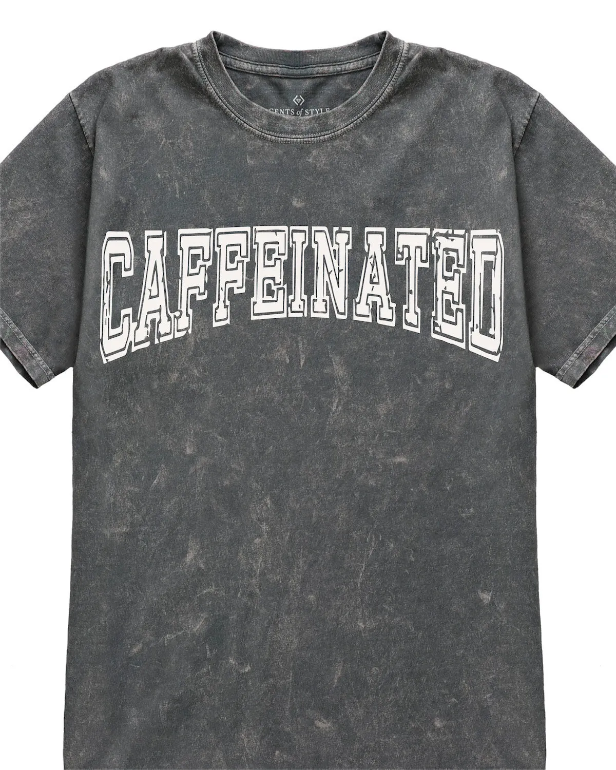 Caffeinated Graphic Crew T-Shirt | S-3XL