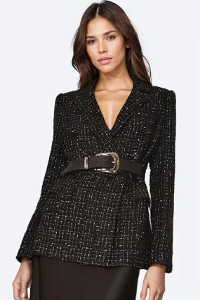 Cami NYC - Bruna Tweed Blazer - Windowpane