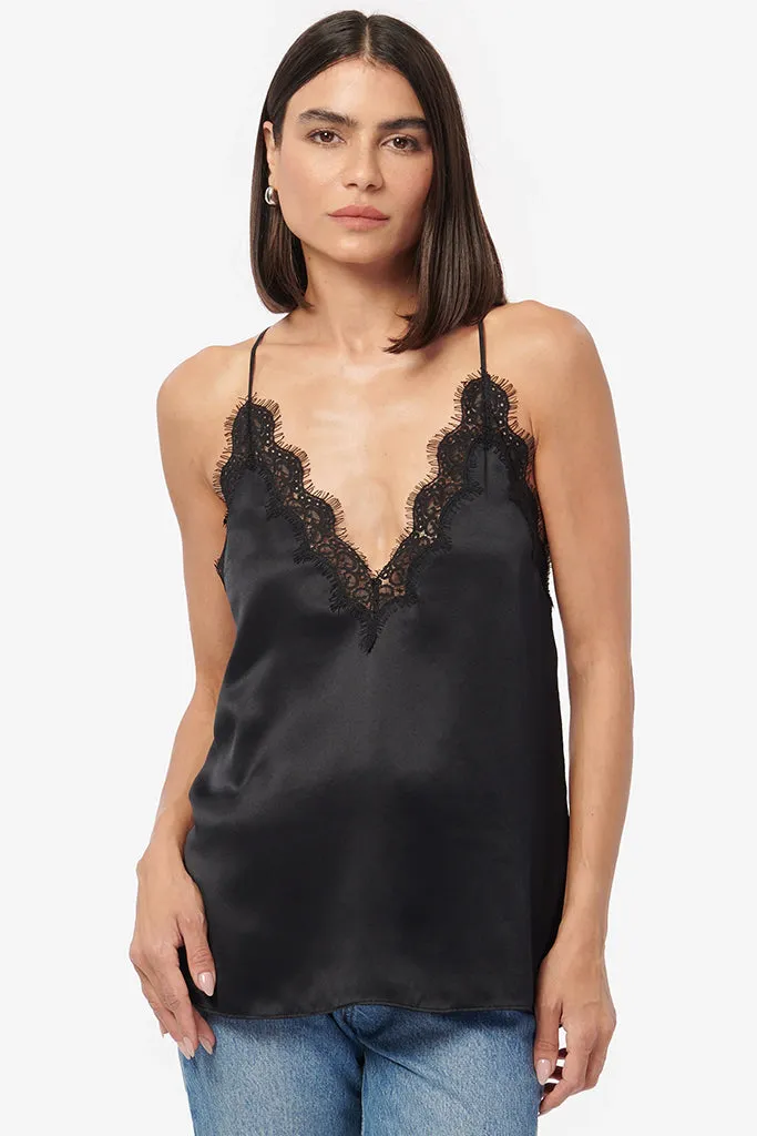 Cami NYC - Everly Charmeuse Cami - Black