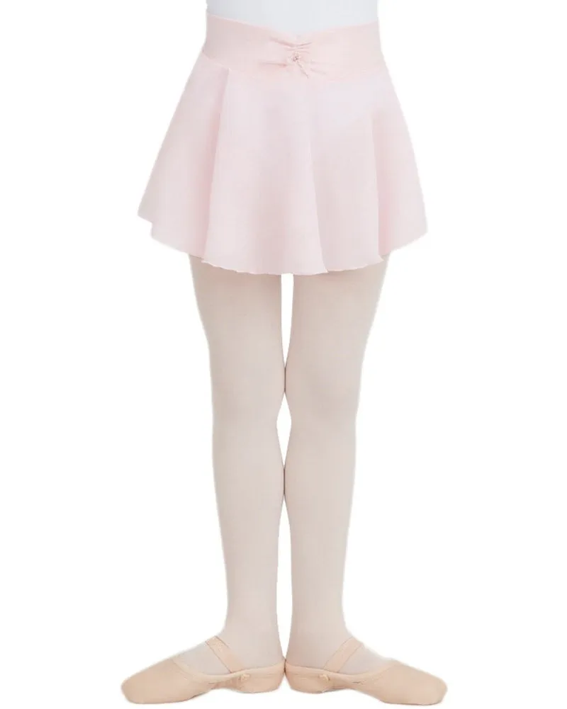 Capezio Rhinestone Bow Pull-On Ballet Skirt - N9635C Girls