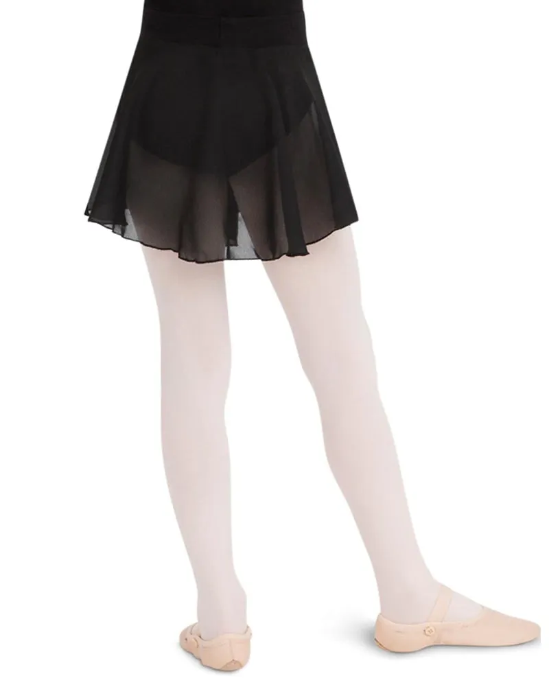 Capezio Rhinestone Bow Pull-On Ballet Skirt - N9635C Girls