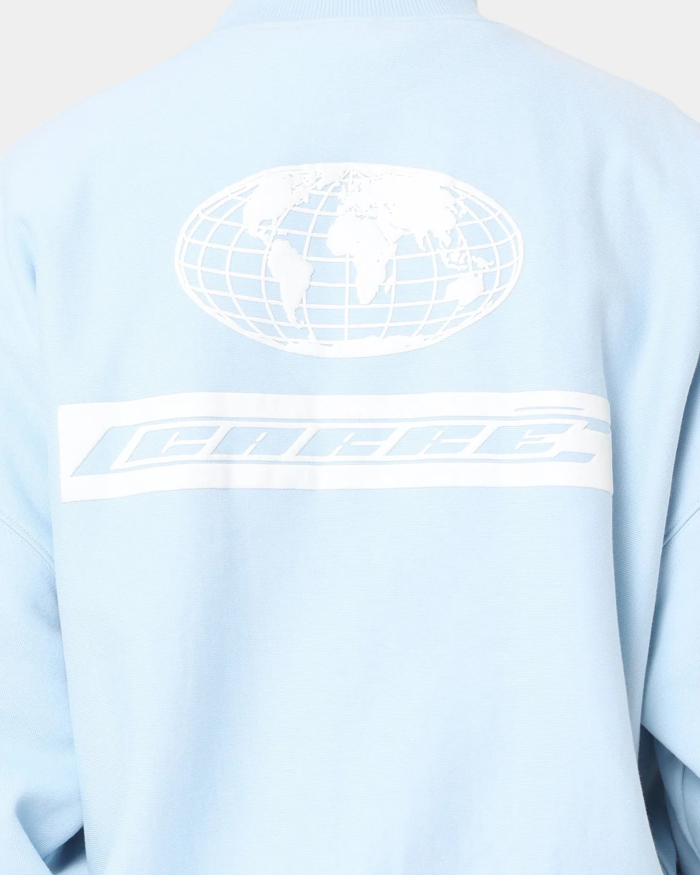 Carré CP Global Oversized Crewneck Light Blue