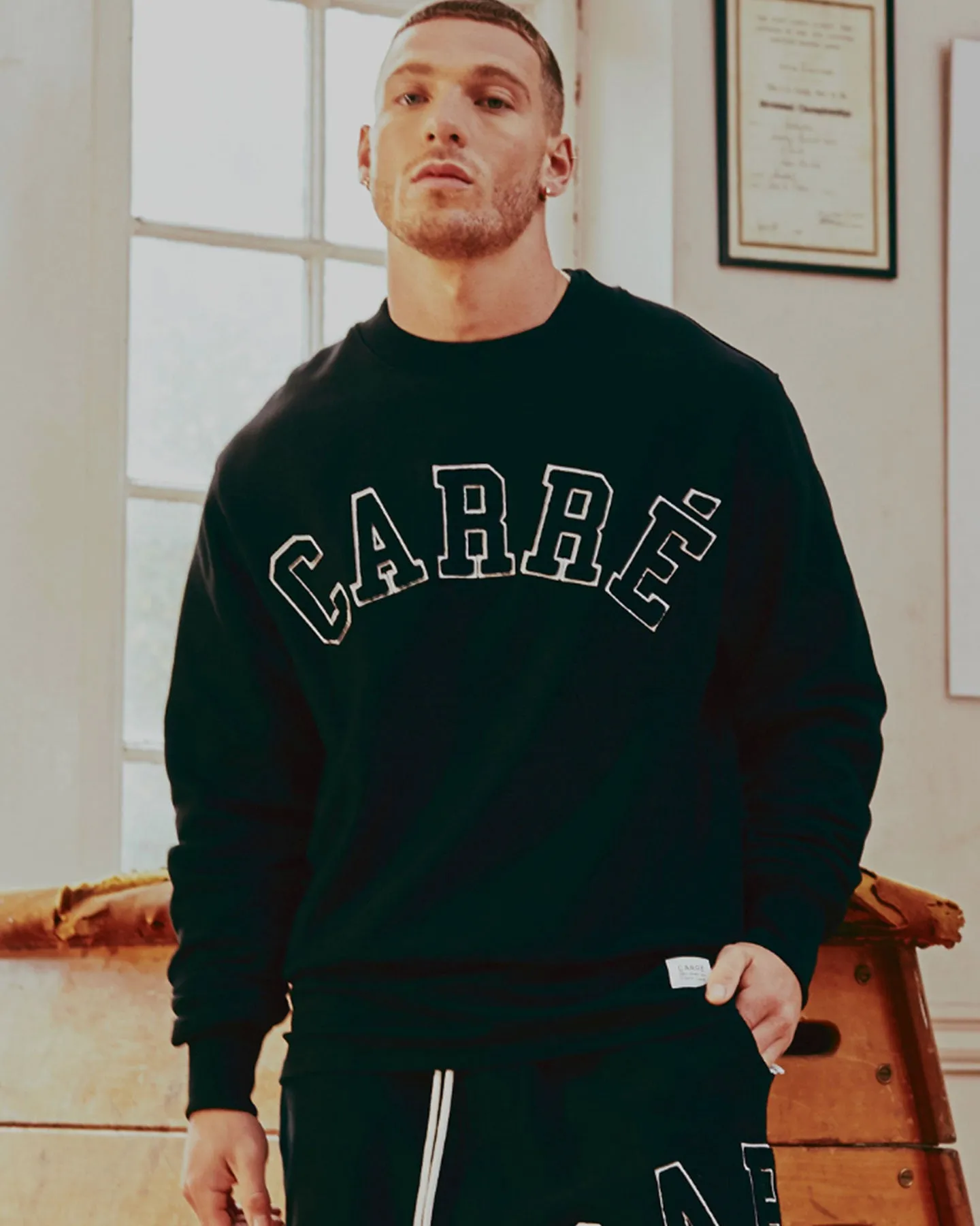 Carre C-Class Crewneck Black