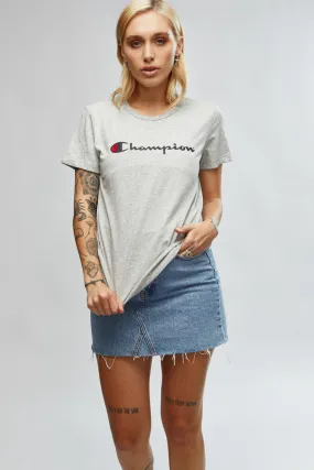 Champion Womens Script S/S Tee