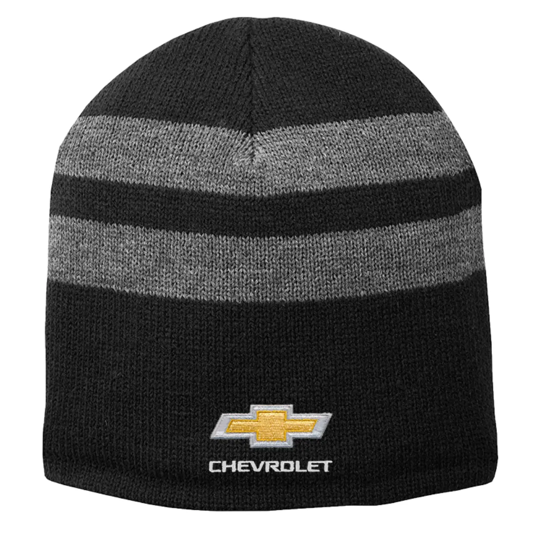 Chevrolet Gold Bowtie Fleece Lined Beanie