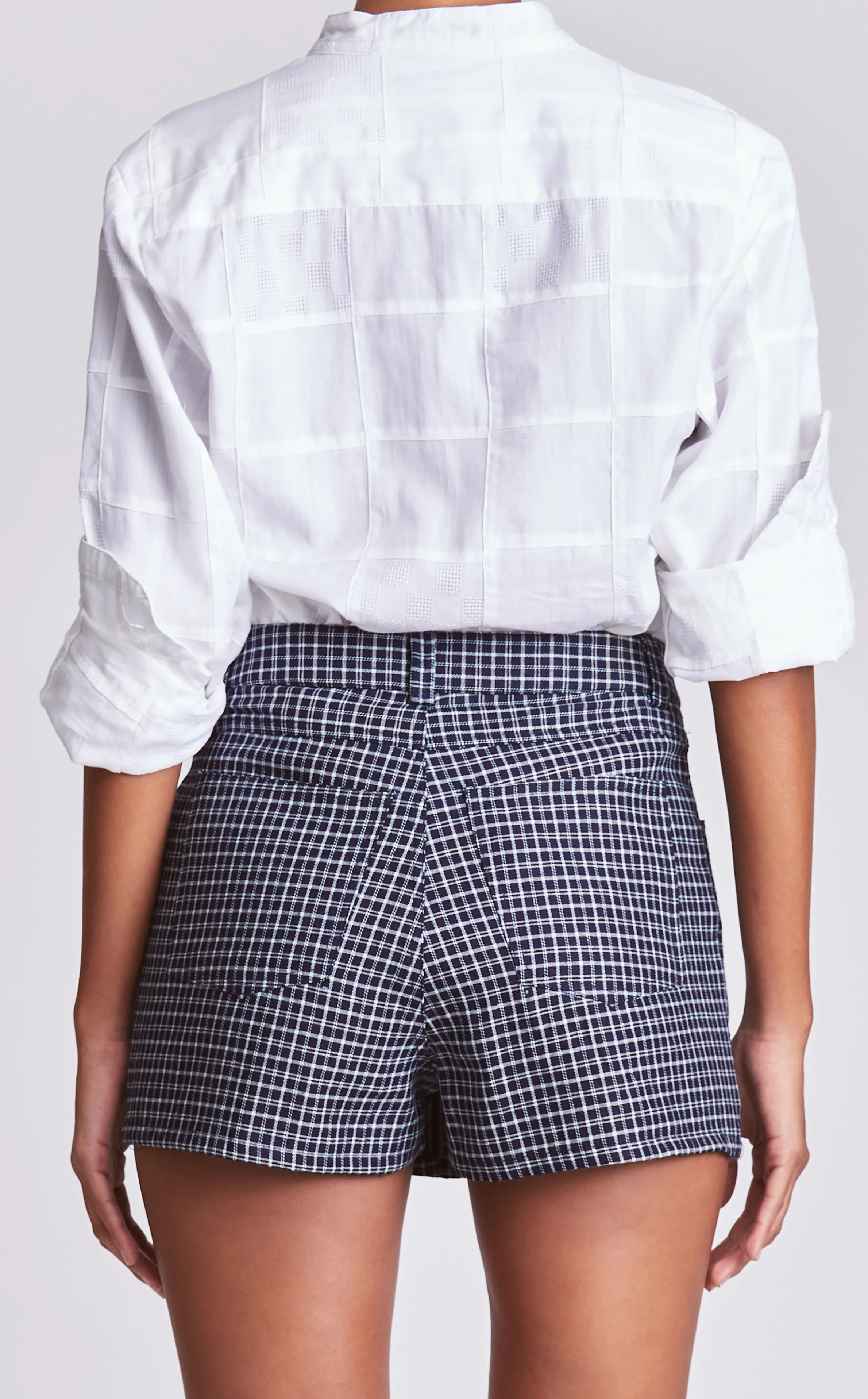 CITA SKORT - BLUE PLAID