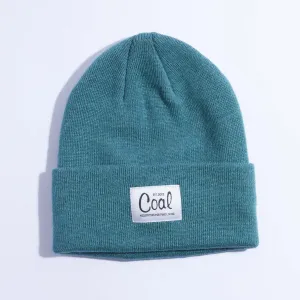 Coal The Mel Recycled Polylana Knit Beanie - Green