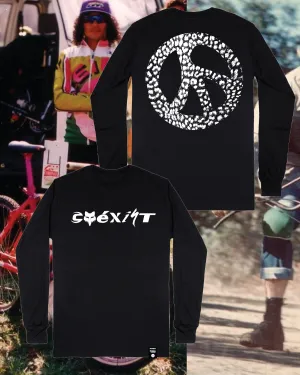 COEXIST Long Sleeve w/woven label