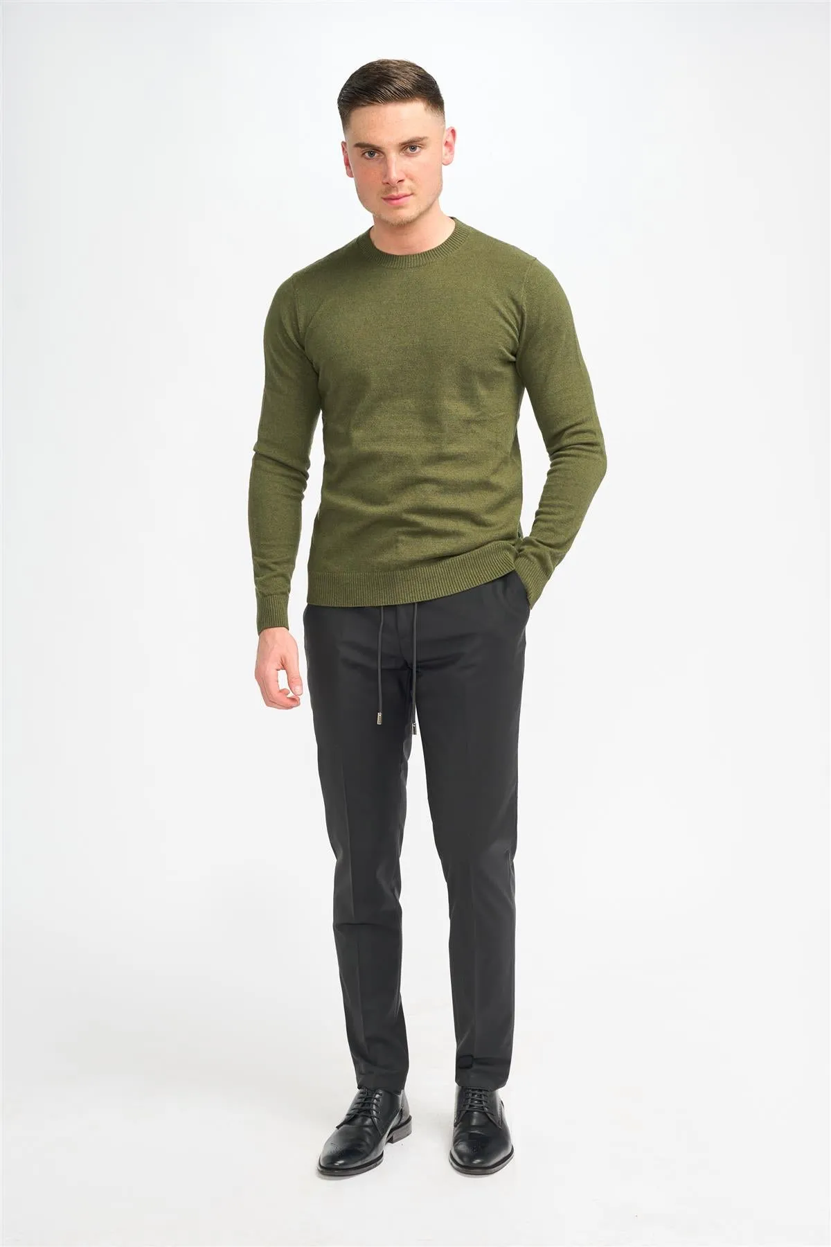 Connall Olive Jumper