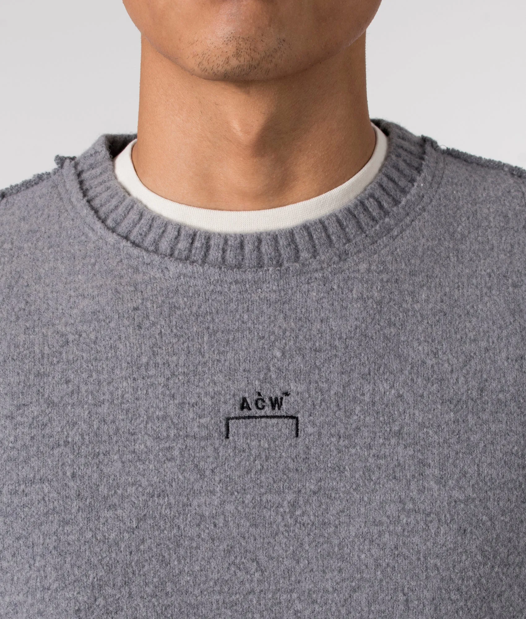 Construct Knit Crewneck Jumper