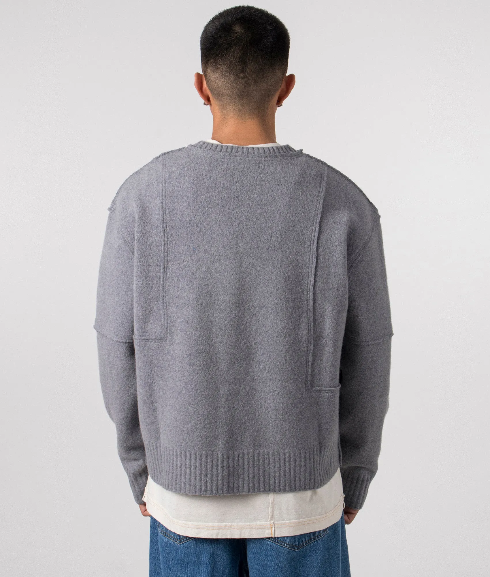 Construct Knit Crewneck Jumper