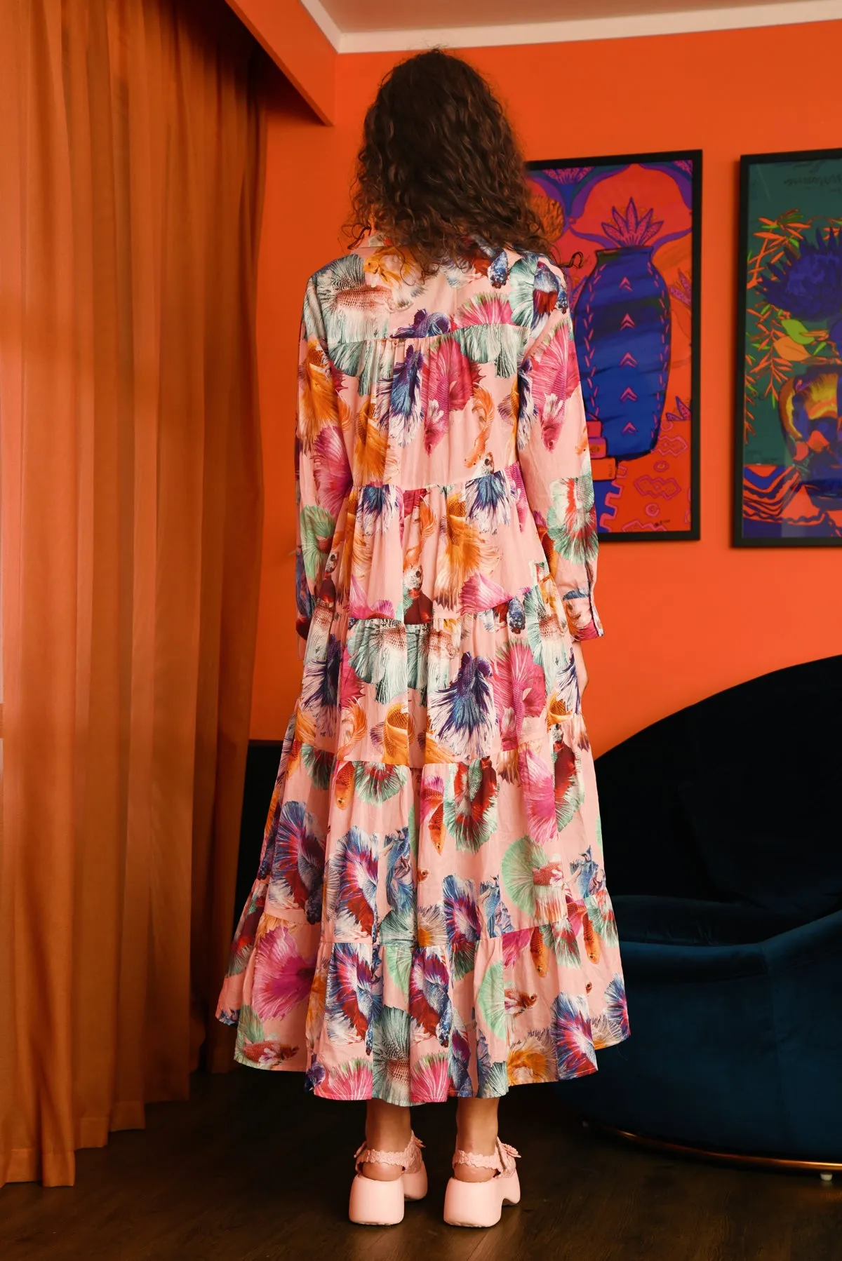 COOP | SUN & THE SWOON DRESS PEACH