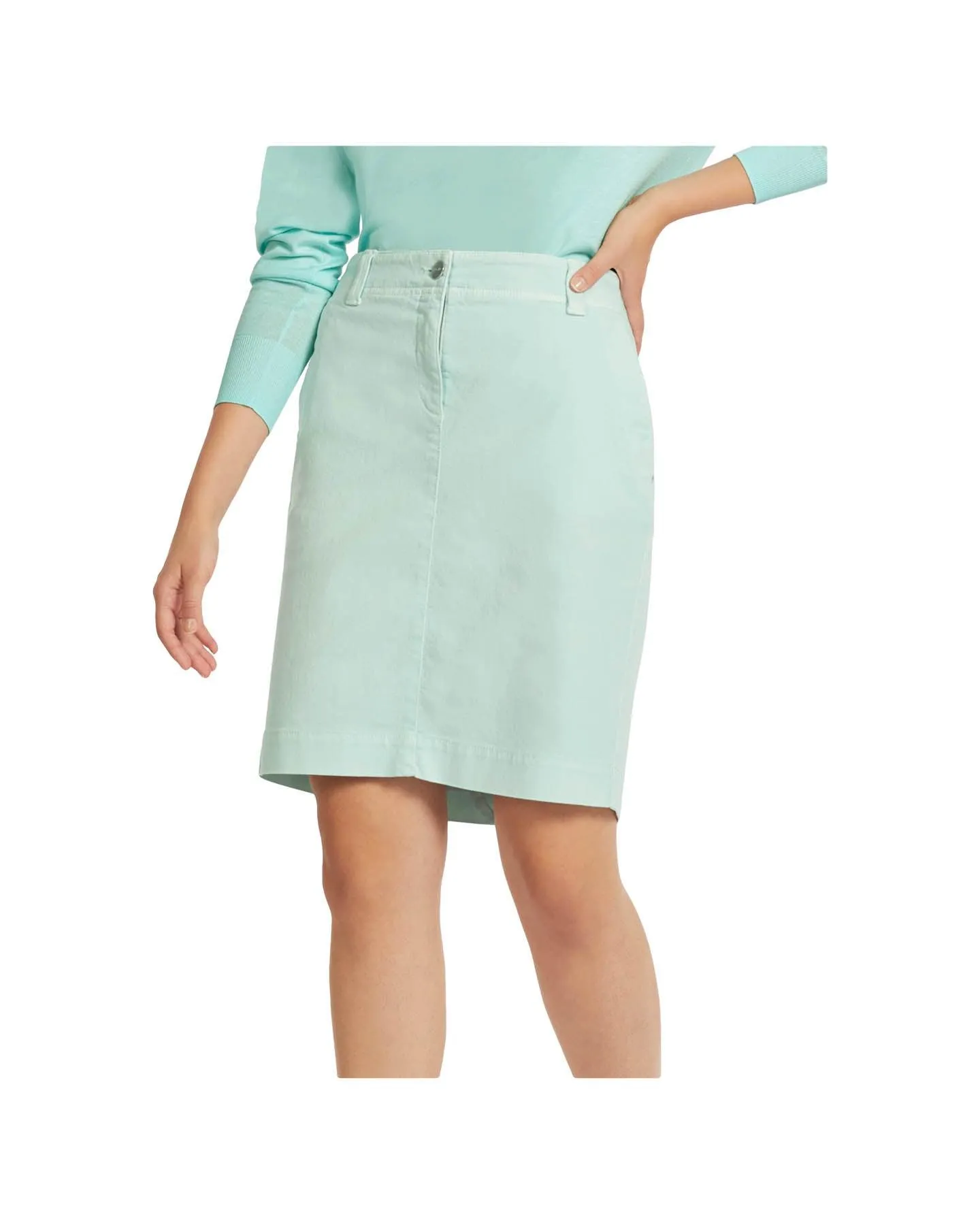 Cotton Pencil Skirt