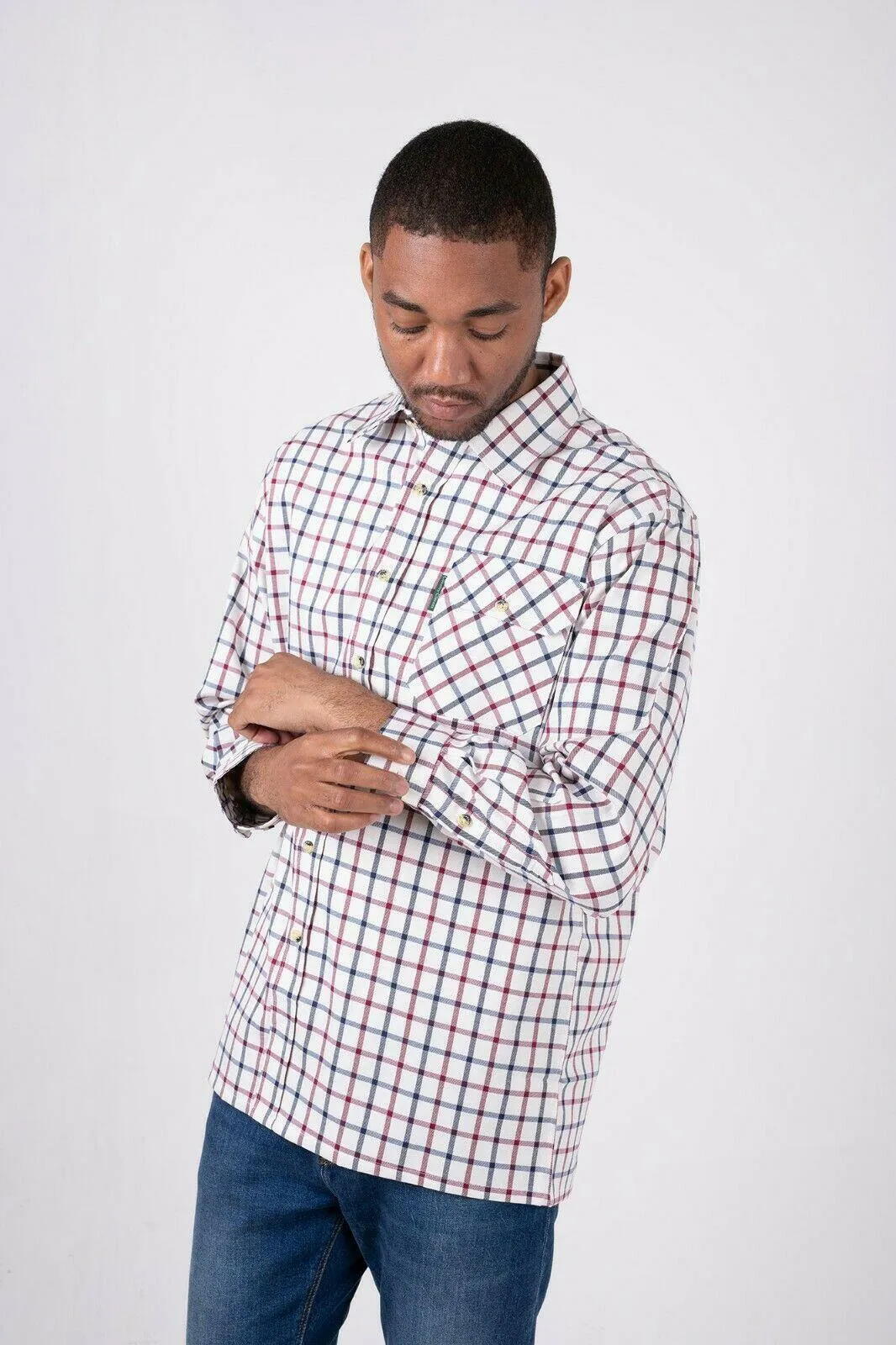 Country Classics Mens Long Sleeve Check Shirt - Ascot