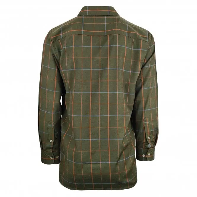 Country Classics Mens Long Sleeve Check Shirt - Chatsworth Green