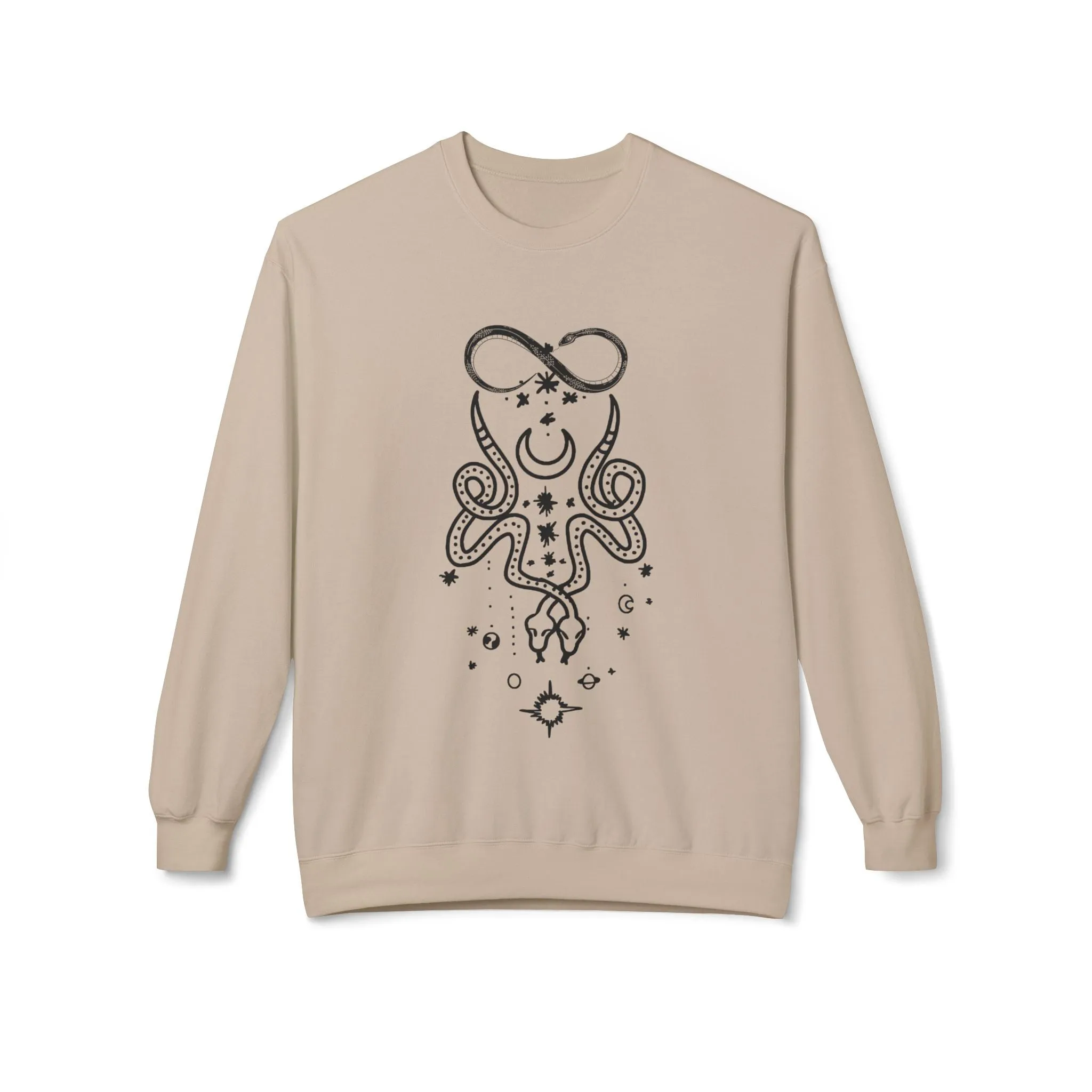 Crewneck Sweatshirt - Mysterious Tattoo Design