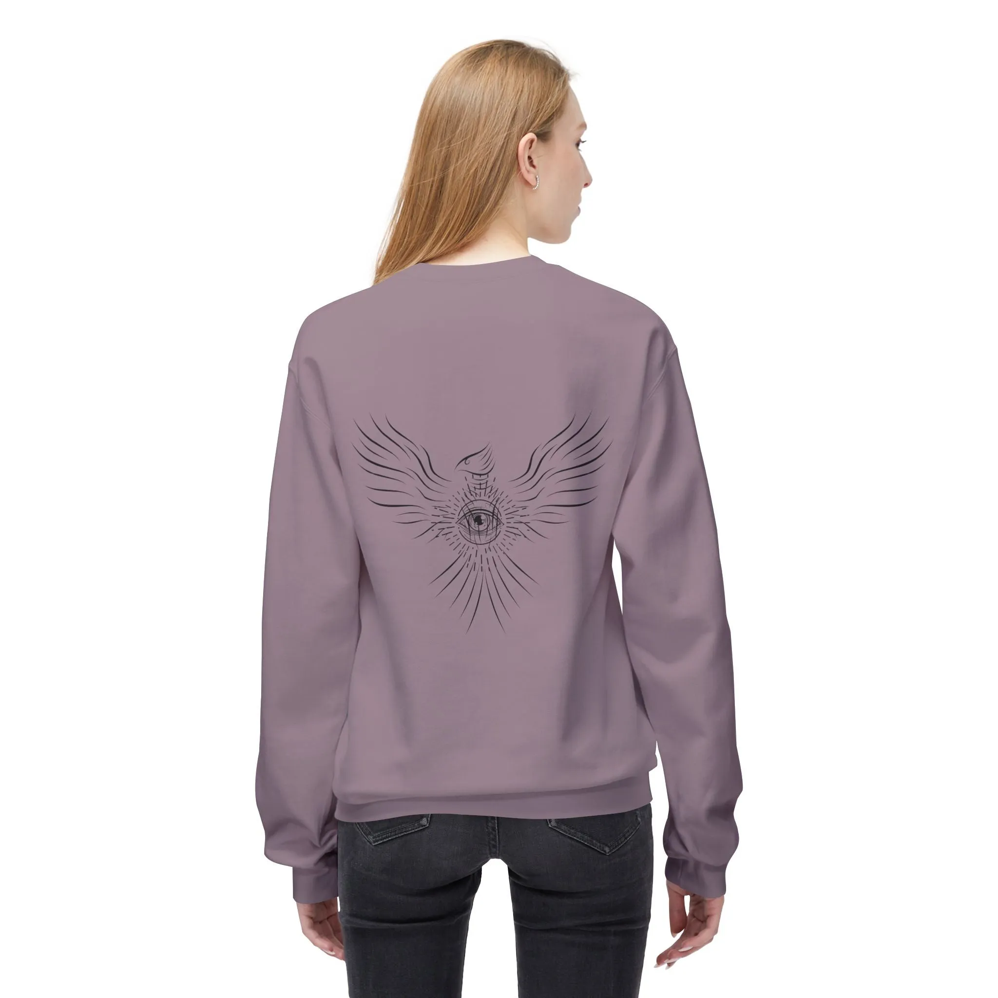 Crewneck Sweatshirt - Mysterious Tattoo Design