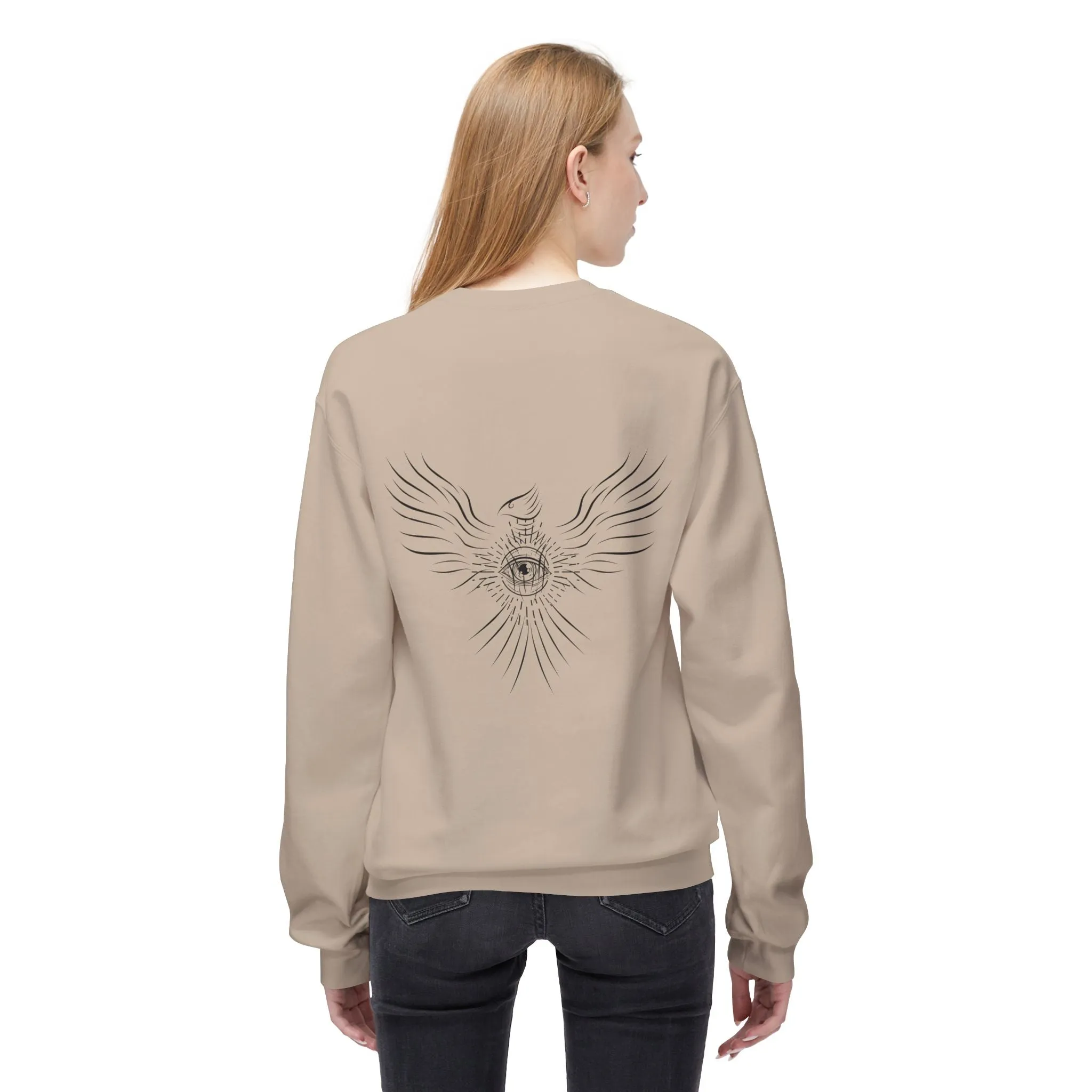 Crewneck Sweatshirt - Mysterious Tattoo Design