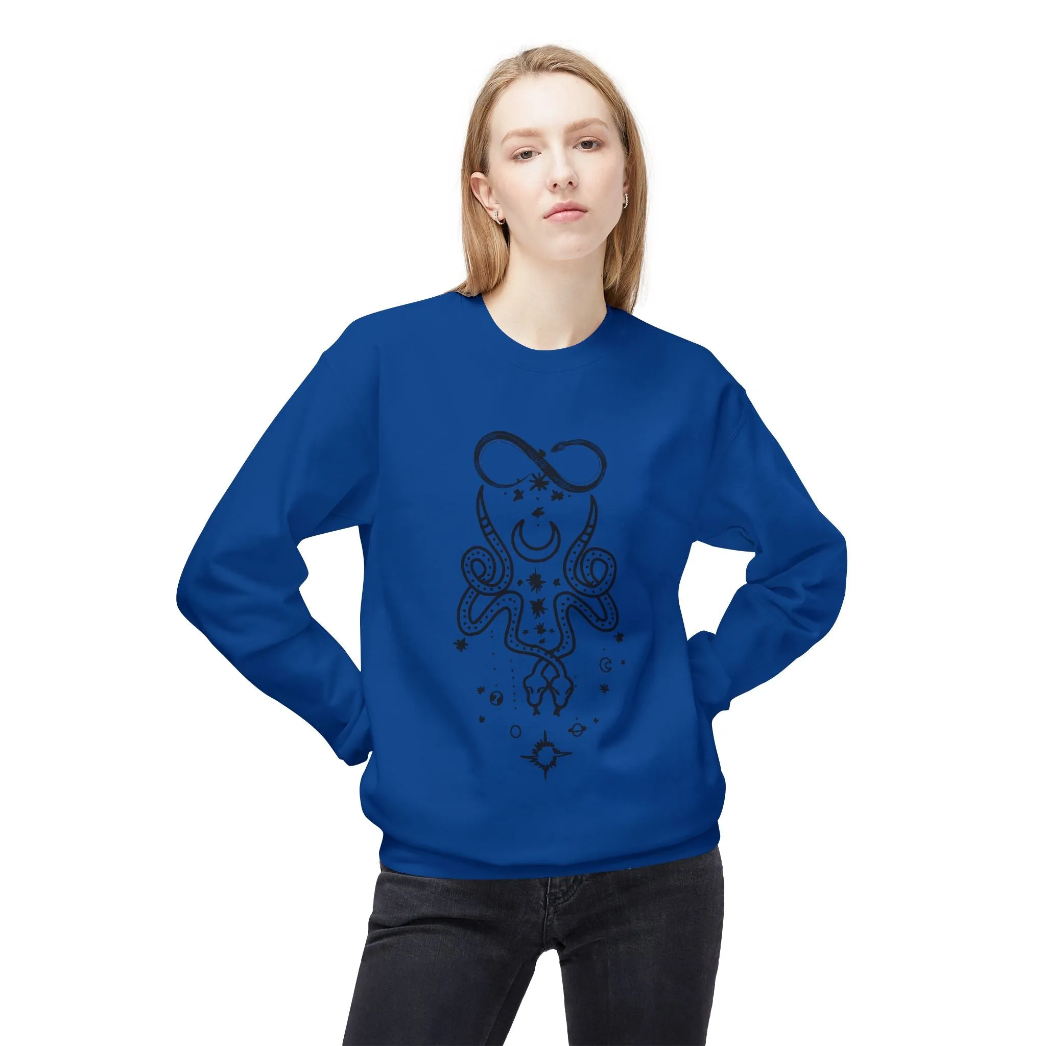 Crewneck Sweatshirt - Mysterious Tattoo Design