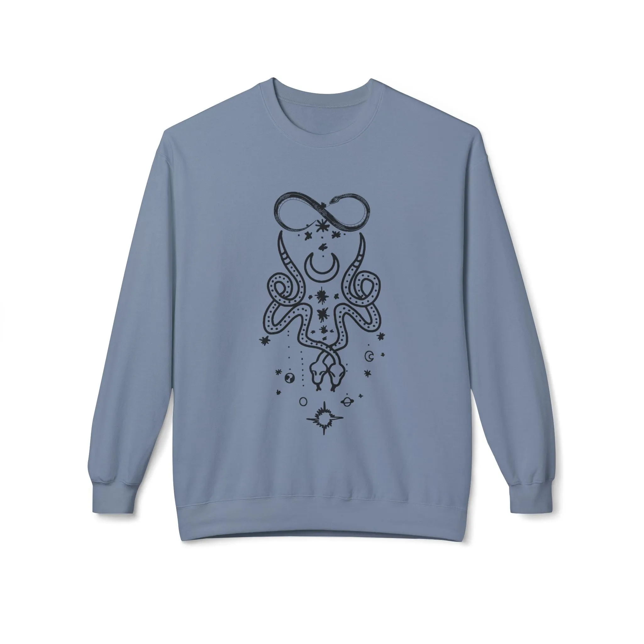 Crewneck Sweatshirt - Mysterious Tattoo Design