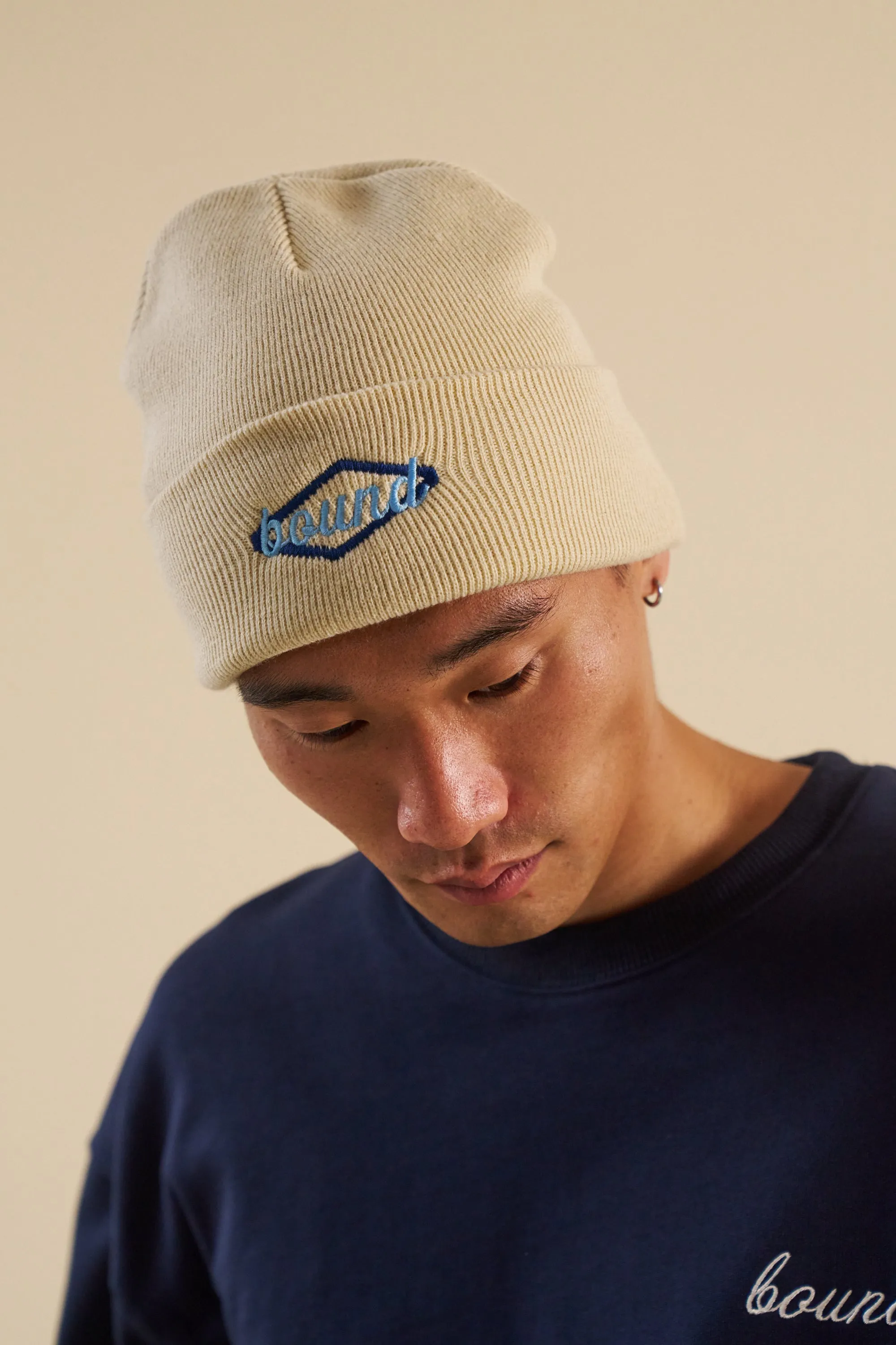 CUFFED STAPLE BEANIE