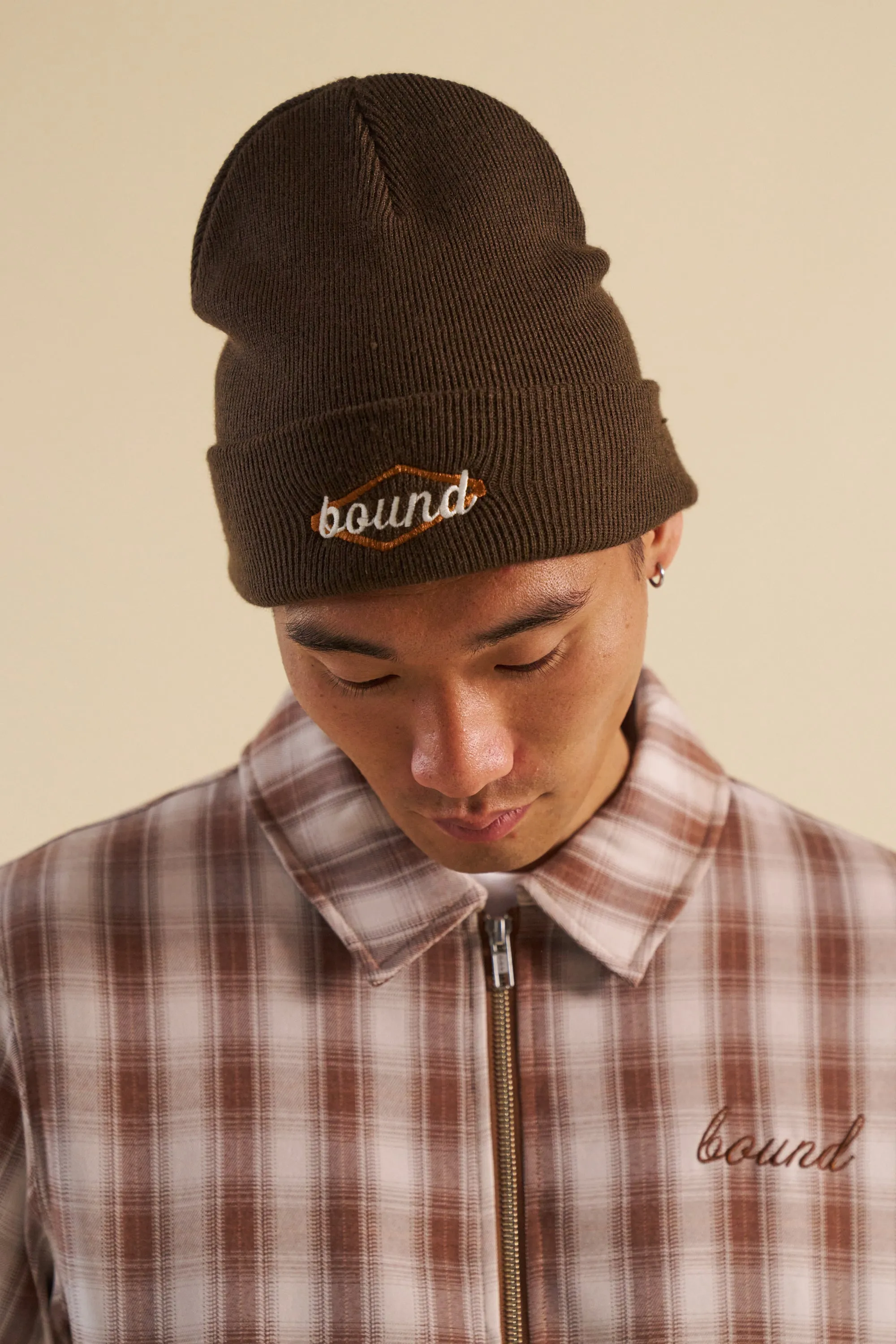 CUFFED STAPLE BEANIE