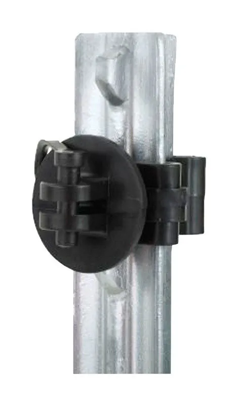 Dare Electric Fence T-Post Insulator Black