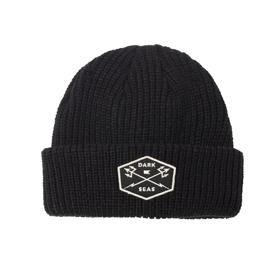 DARK SEAS PROGRESSIVE BEANIE - BLACK