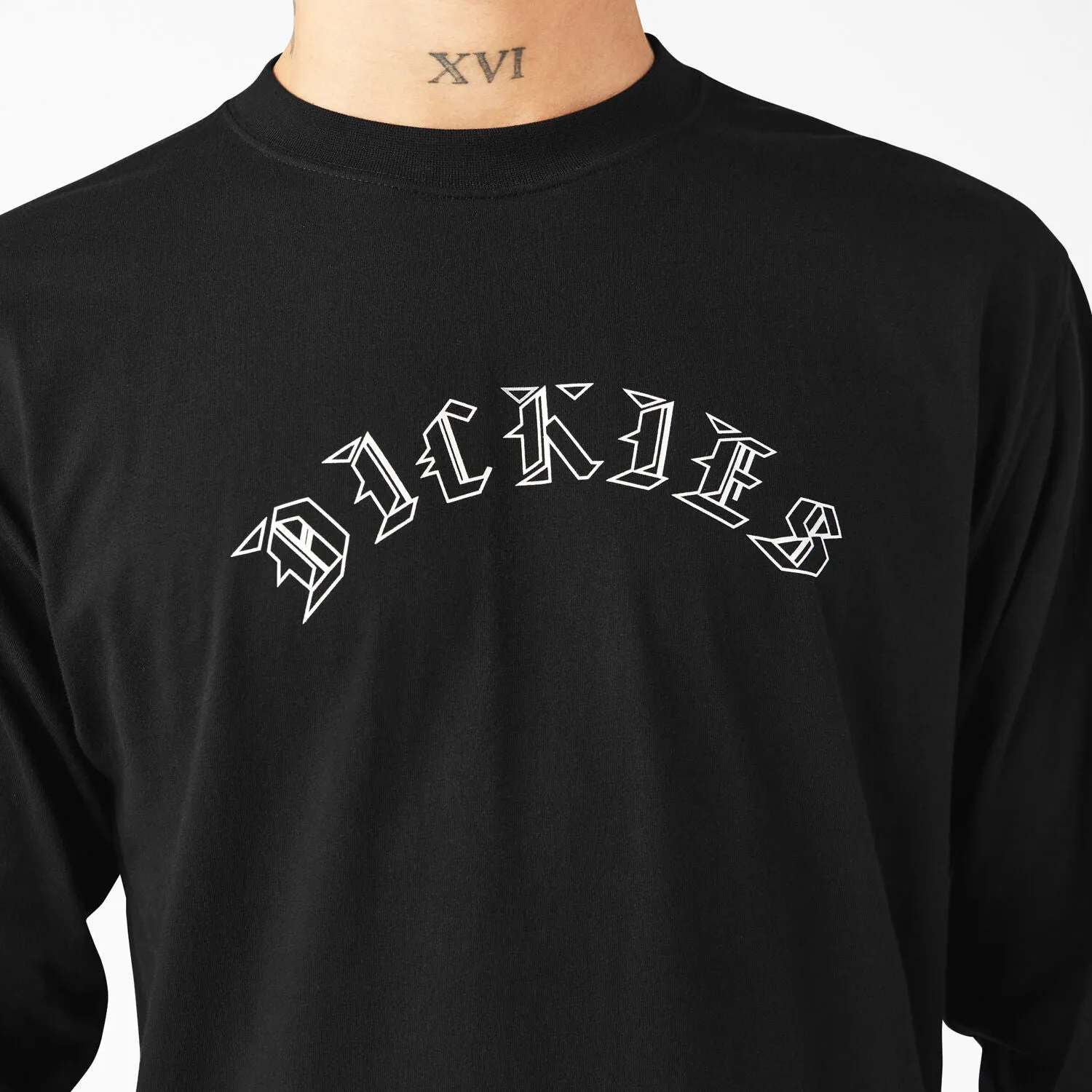 Dickies X Spitfire Knit Long Sleeve T-Shirt - Black