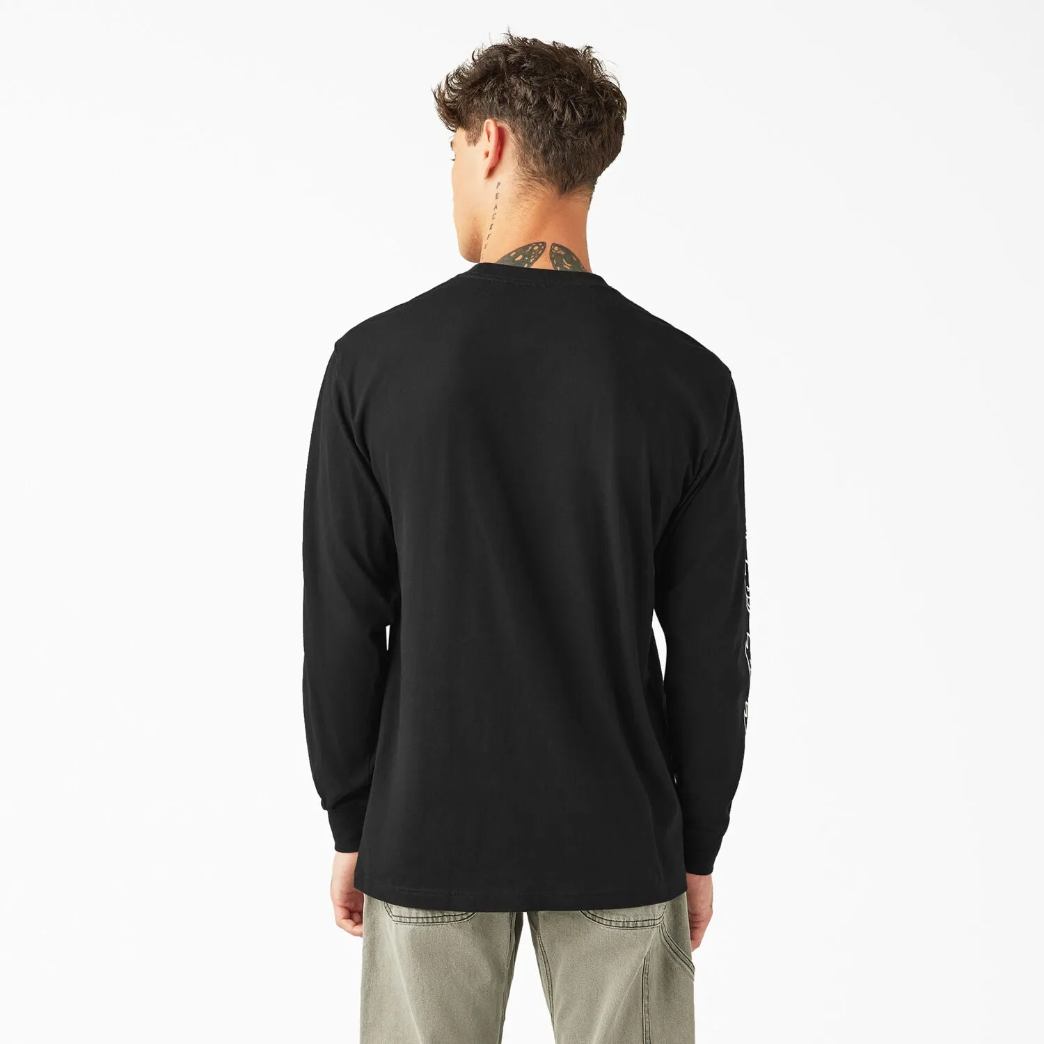 Dickies X Spitfire Knit Long Sleeve T-Shirt - Black