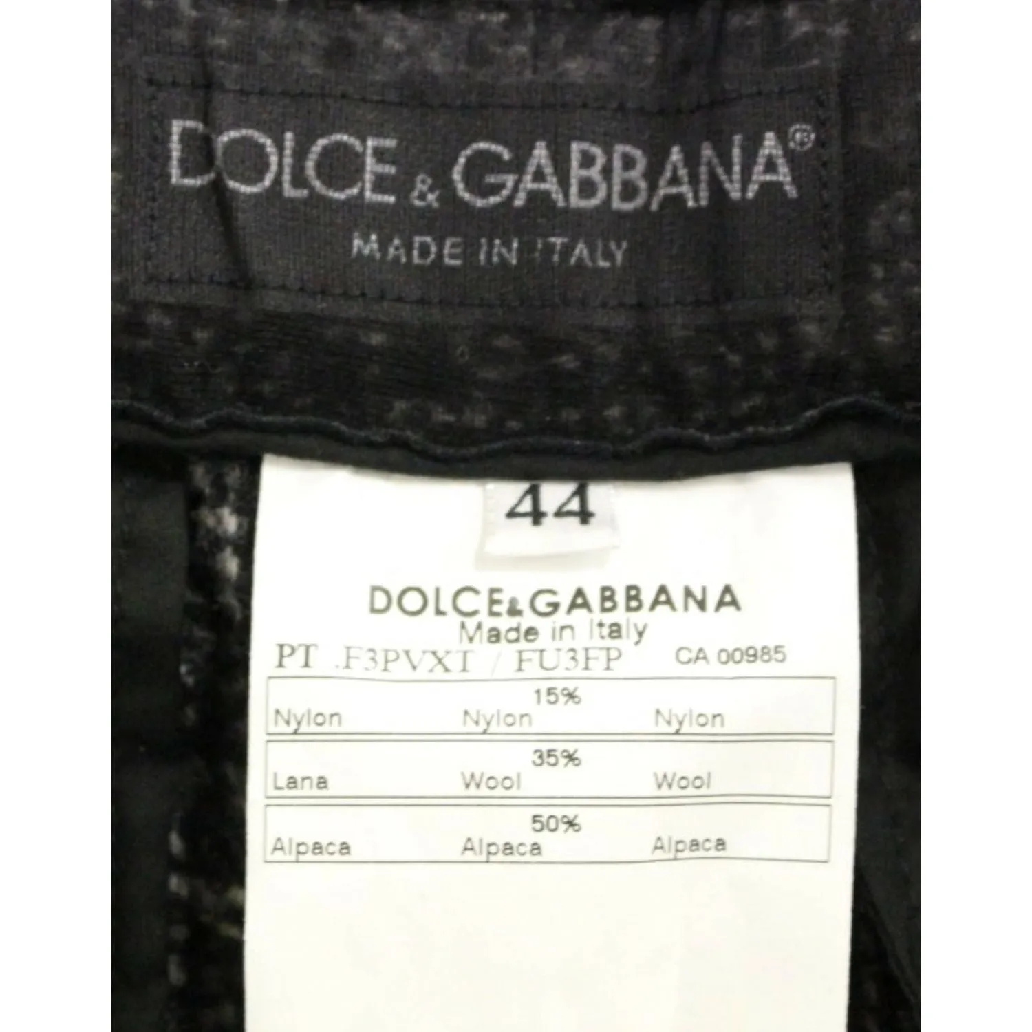 Dolce & Gabbana Elegant Gray Alpaca Blend Shorts