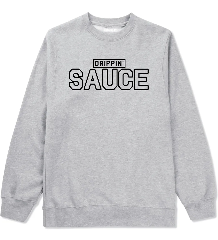 Drippin Sauce Mens Crewneck Sweatshirt