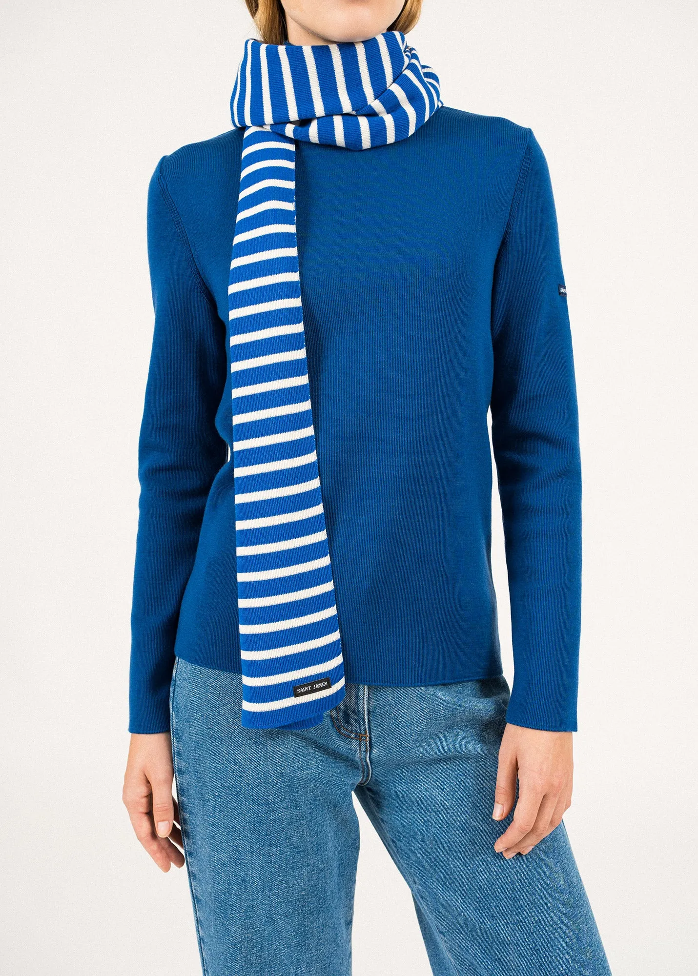 Duguay striped scarf - in blended wool (GITANE/ECUME)