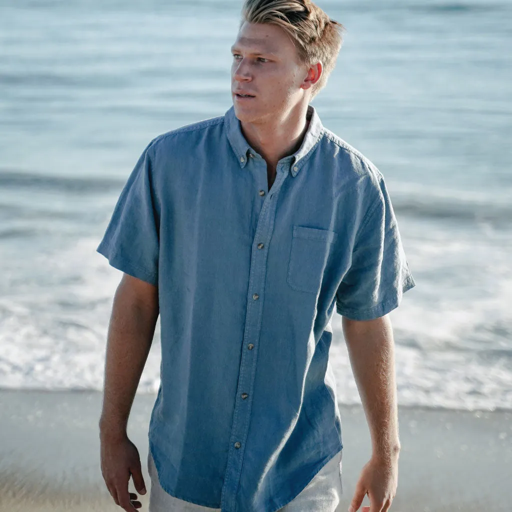 Ernest Short Sleeve Linen Shirt