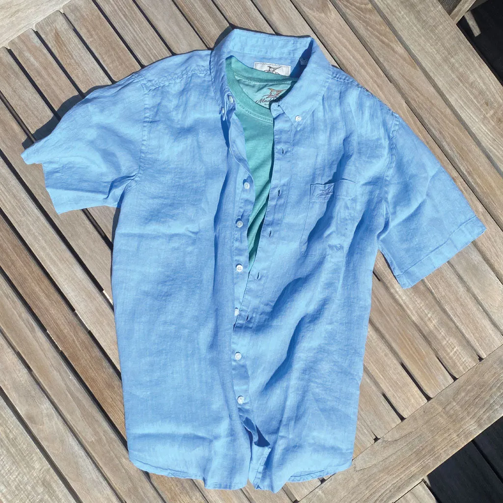 Ernest Short Sleeve Linen Shirt