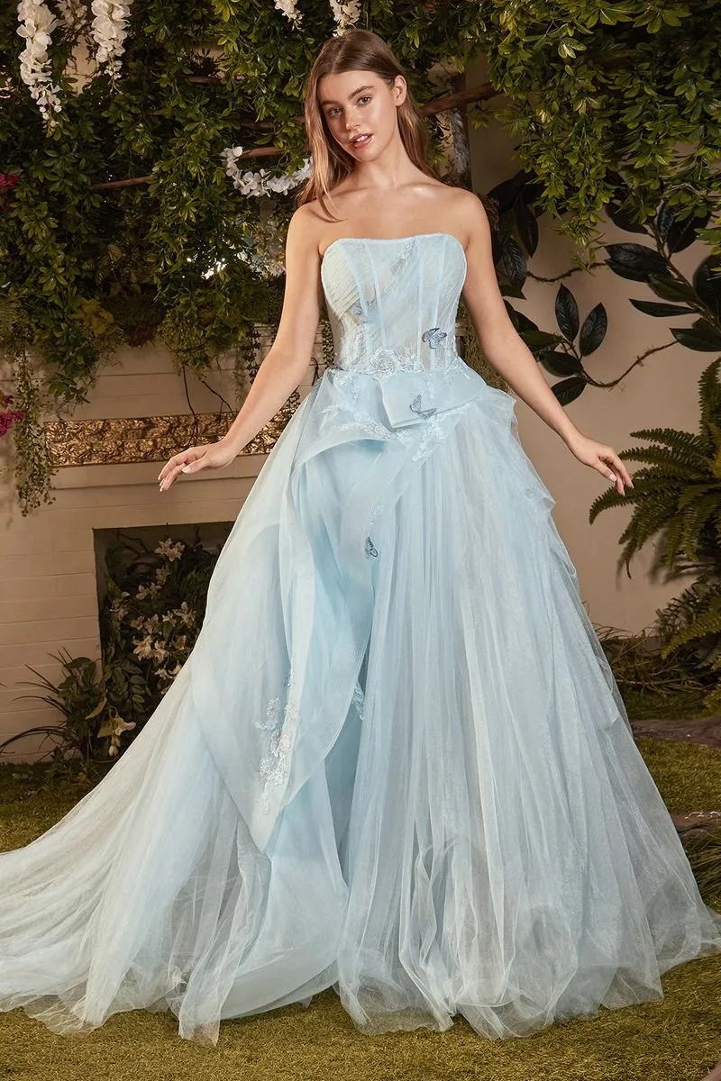 Fairy Tale | Strapless Layered Tulle Ballgown | Andrea & Leo Couture A1021