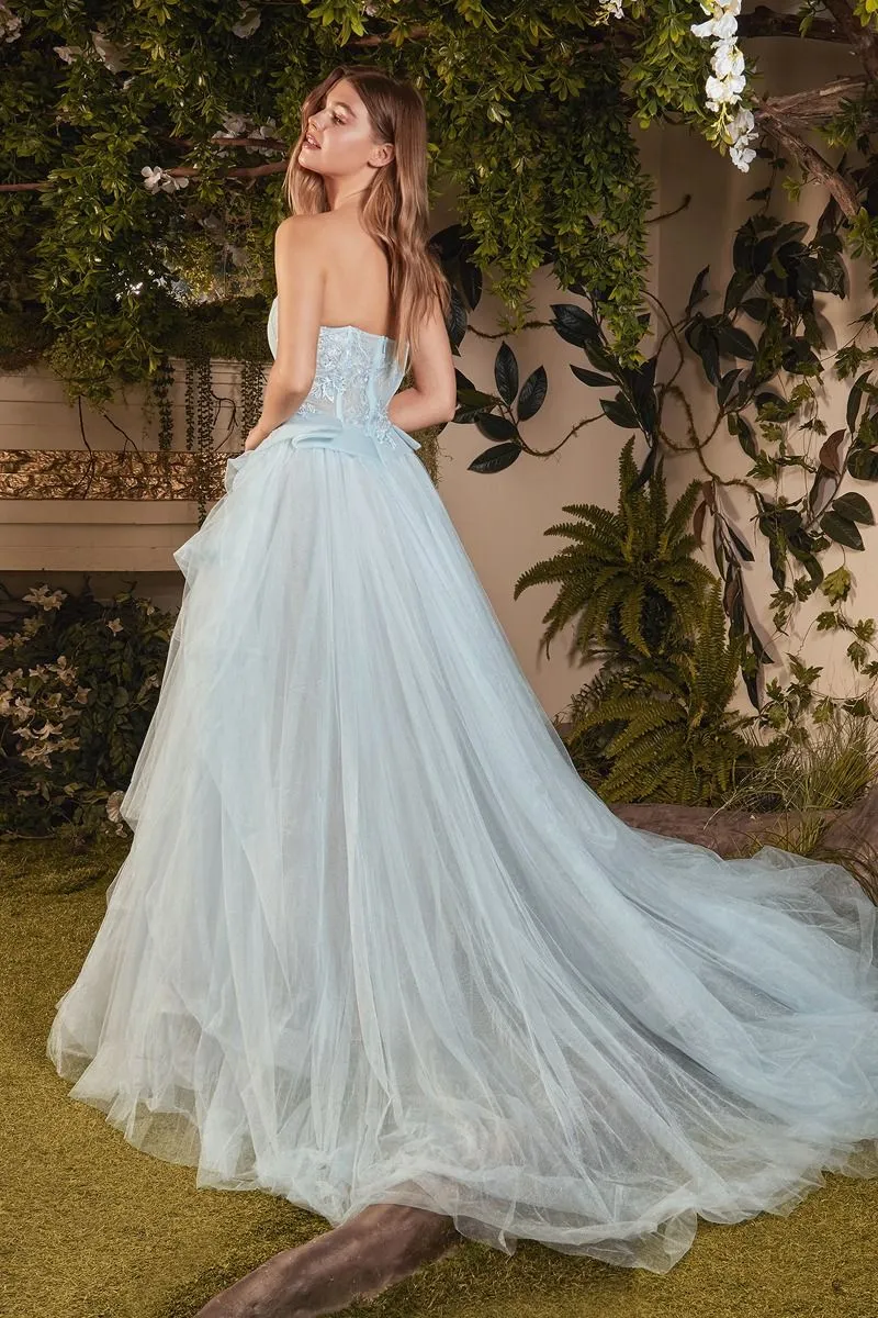 Fairy Tale | Strapless Layered Tulle Ballgown | Andrea & Leo Couture A1021