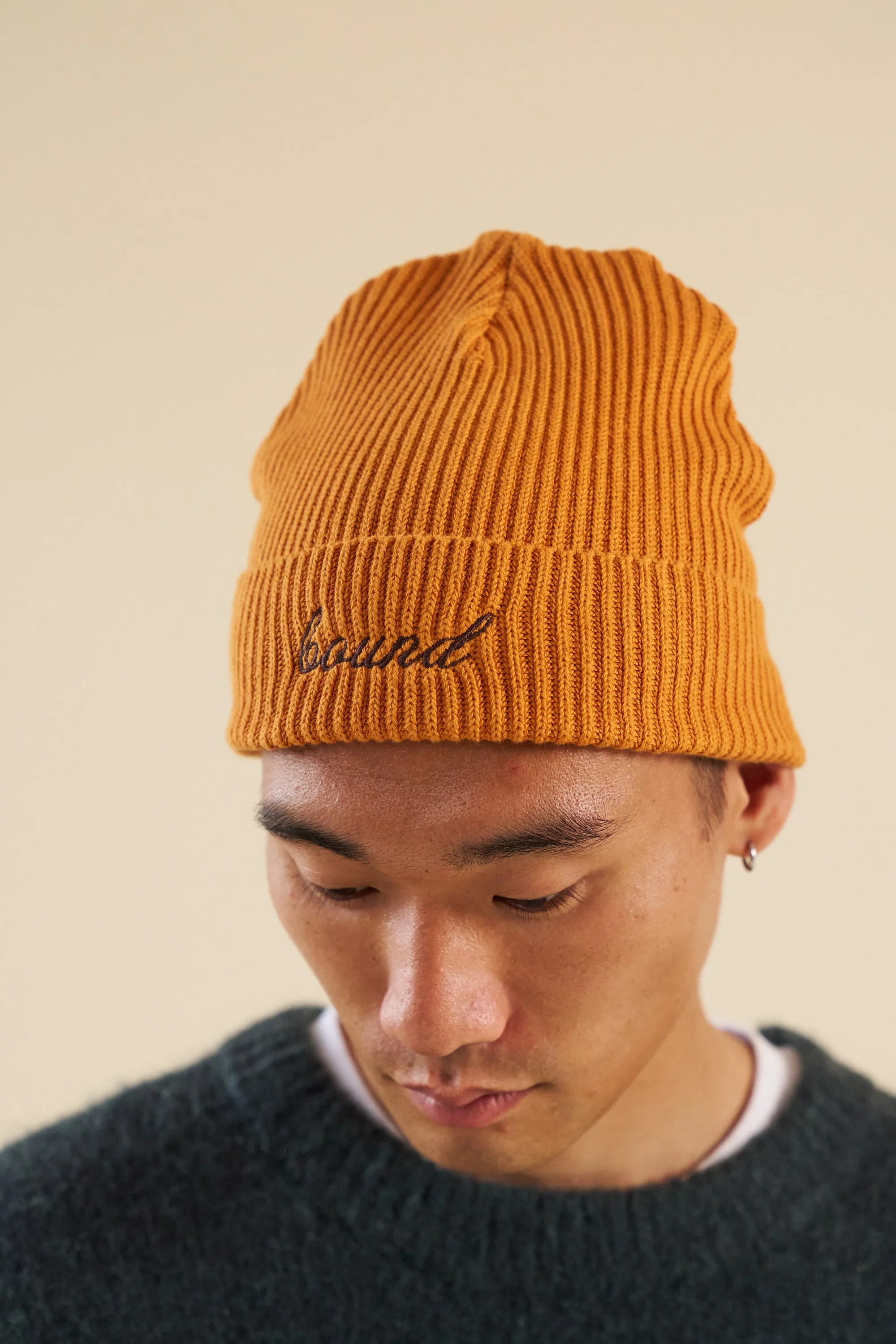 FARNLEY FISHERMAN RIBBED ORGANIC BEANIE