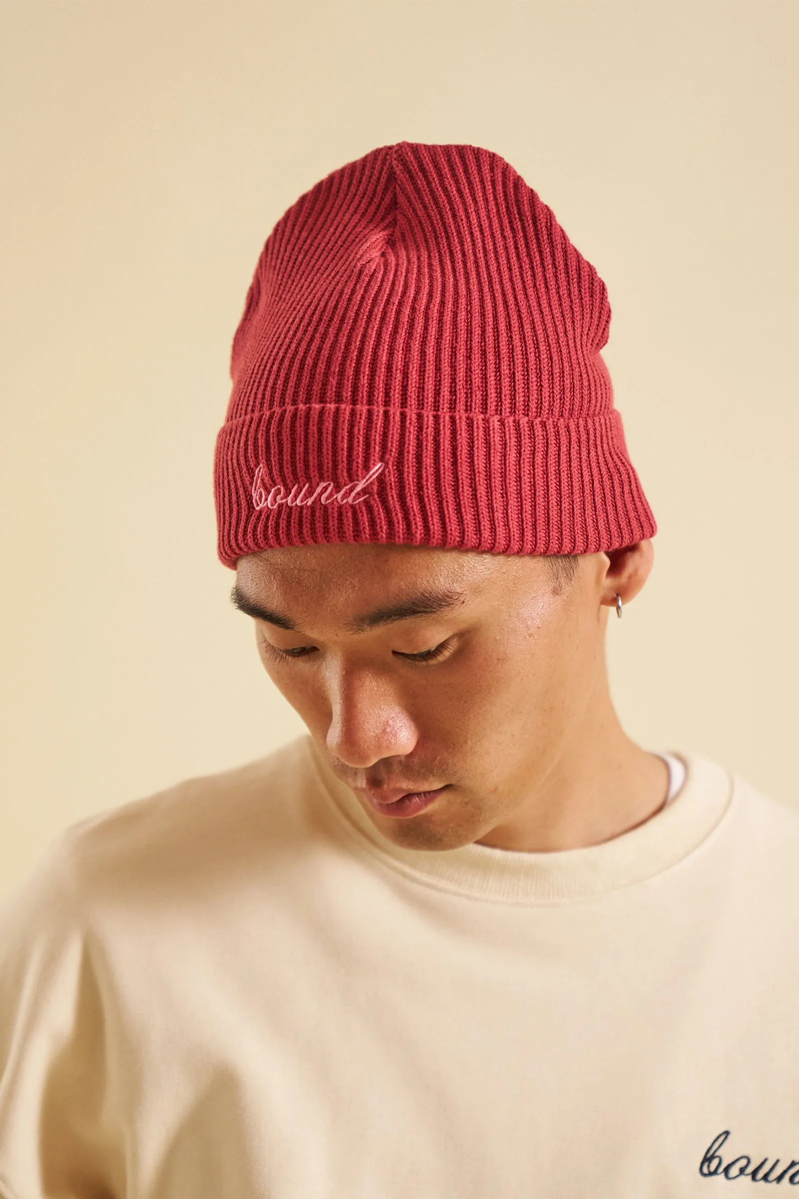 FARNLEY FISHERMAN RIBBED ORGANIC BEANIE