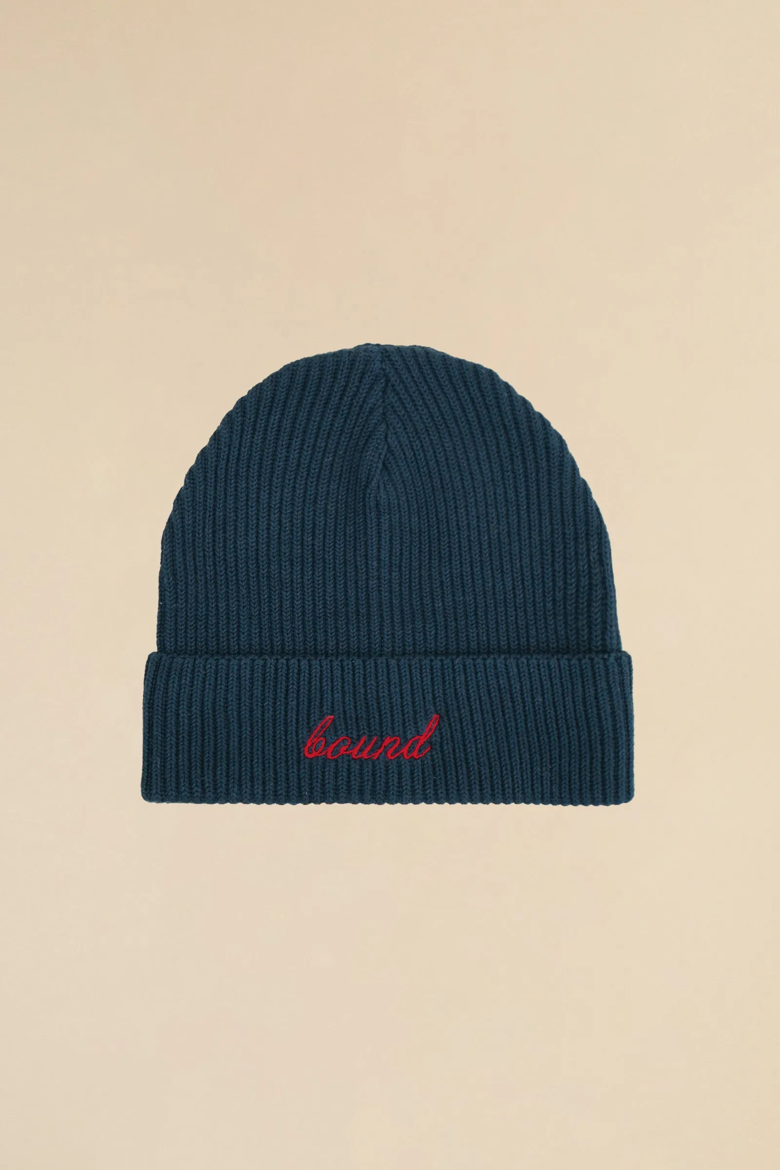 FARNLEY FISHERMAN RIBBED ORGANIC BEANIE