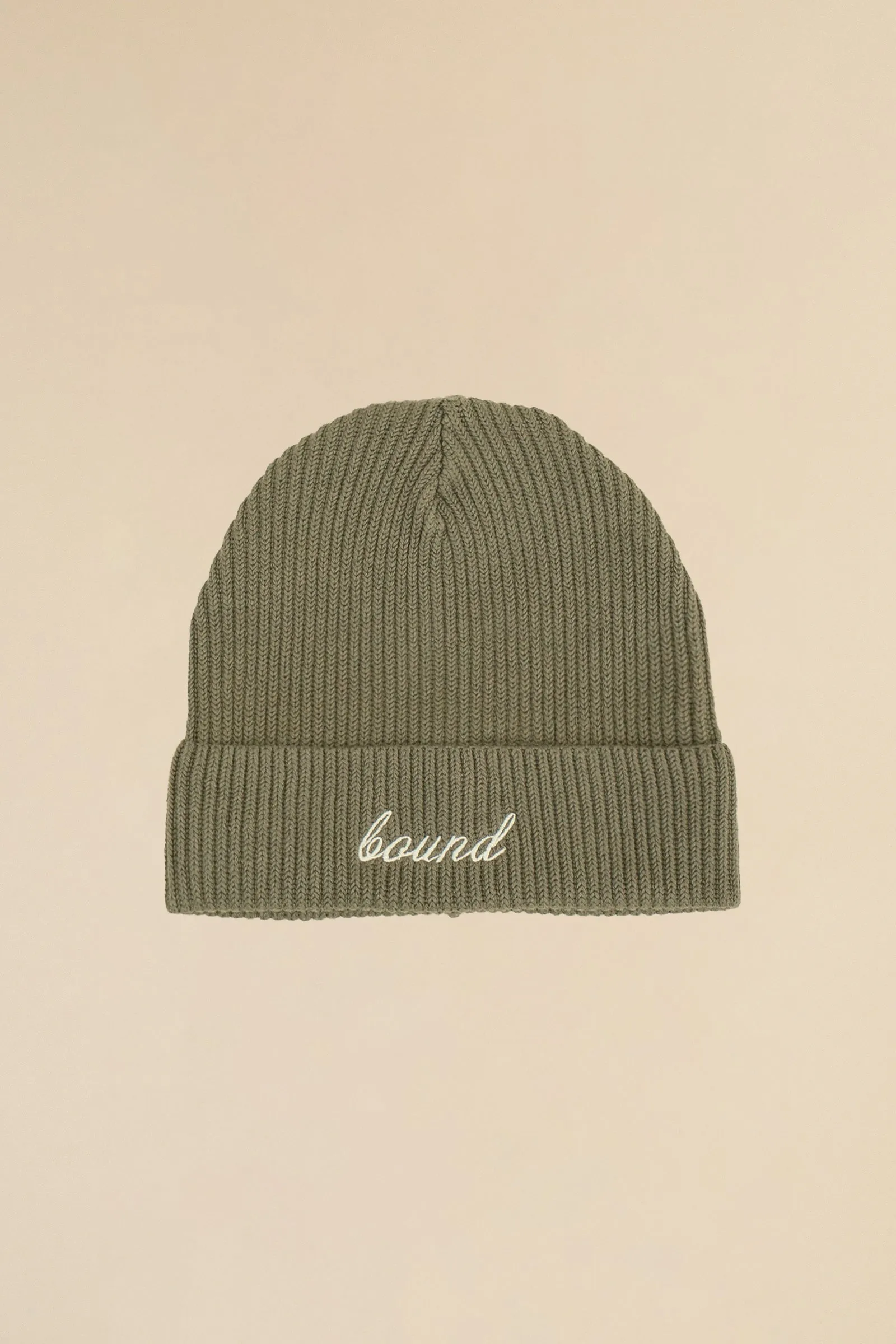 FARNLEY FISHERMAN RIBBED ORGANIC BEANIE