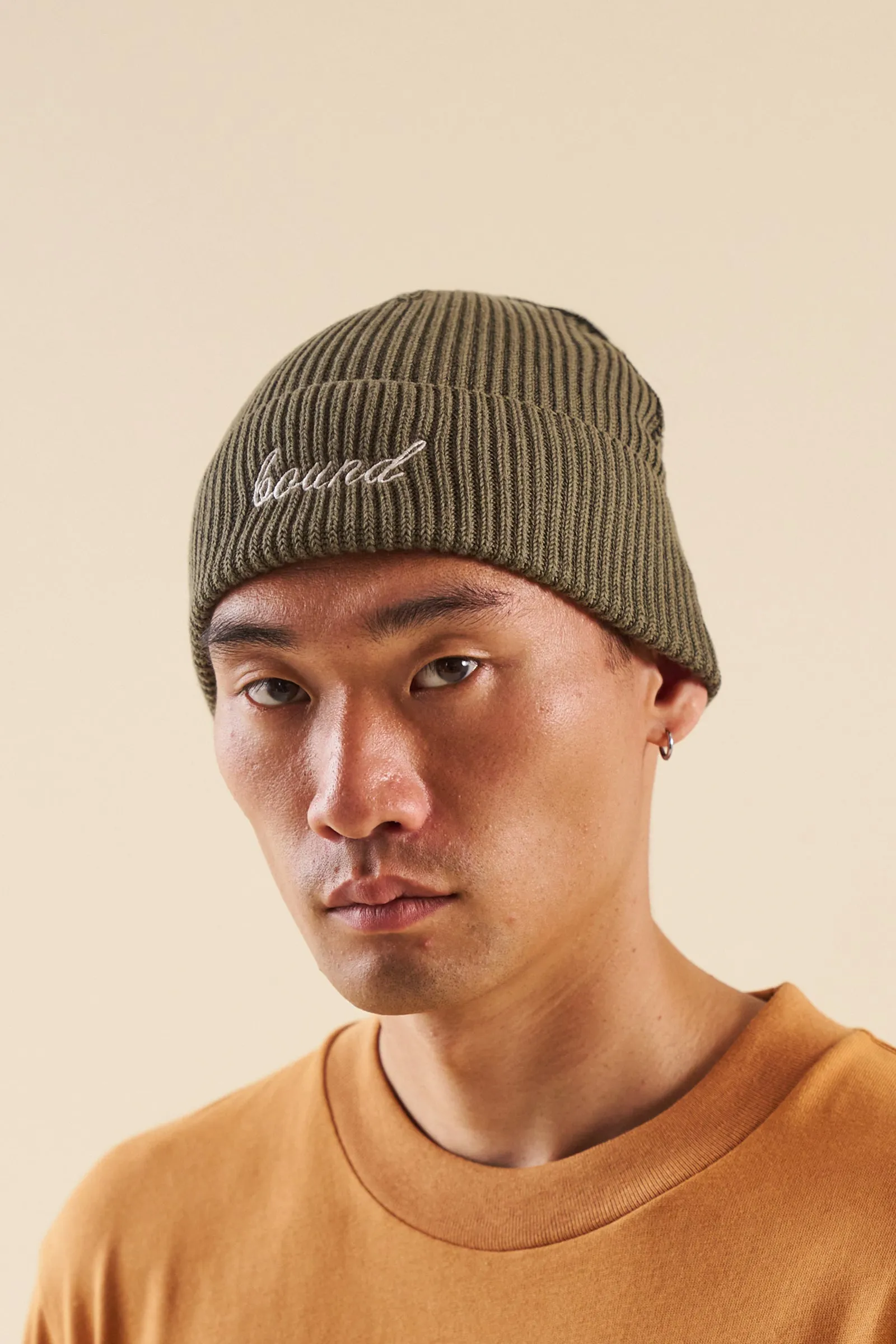 FARNLEY FISHERMAN RIBBED ORGANIC BEANIE