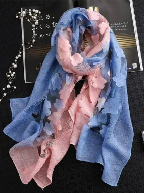 Floral Lace Scarf