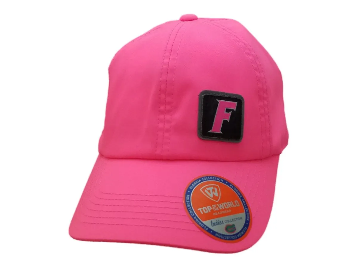 Florida Gators TOW WOMEN'S Neon Hot Pink Lightweight Strapback Slouch Hat Cap