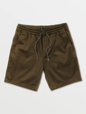 Frickin Elastic Waist Shorts - Wren