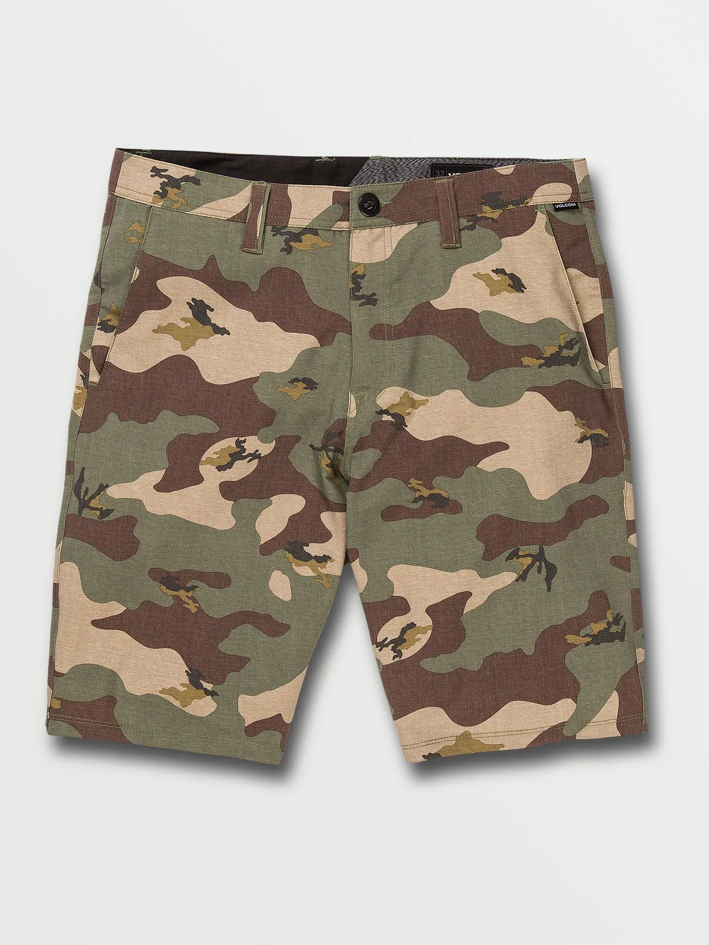 Frickin Surf N' Turf Static 2 Hybrid Shorts - Camouflage