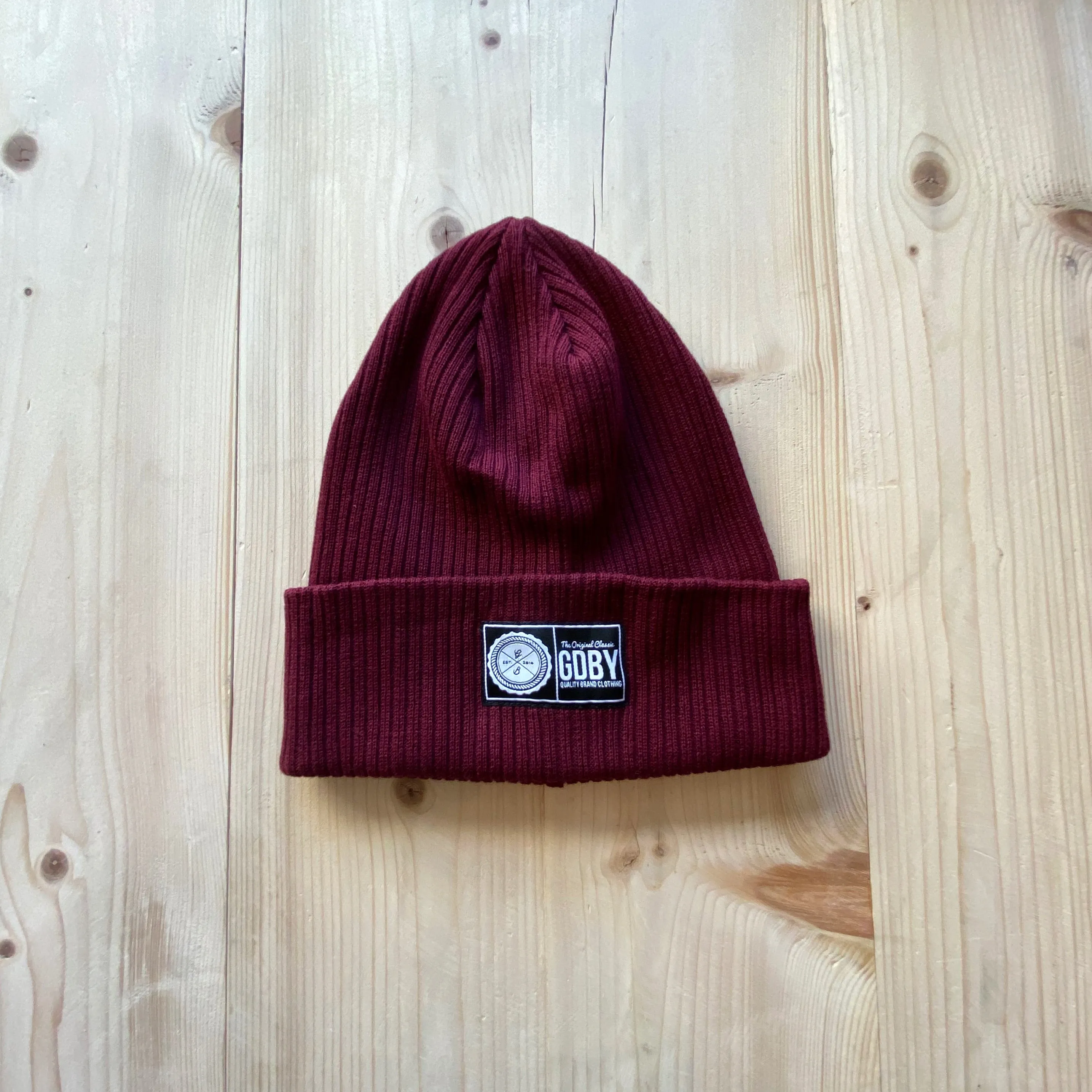 GDBY Knit Cap Maroon